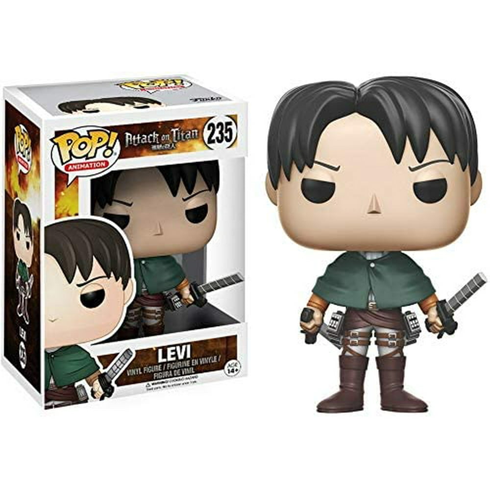 Funko POP Anime Attack on Titan Levi Ackerman Action Figure - Walmart