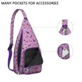 thumbnail image 2 of Cute Cartoon Dog Sling Backpack - Funny Bone Pattern Shoulder Bag (Adorable Pet Design, Lightweight & Durable), 2 of 4