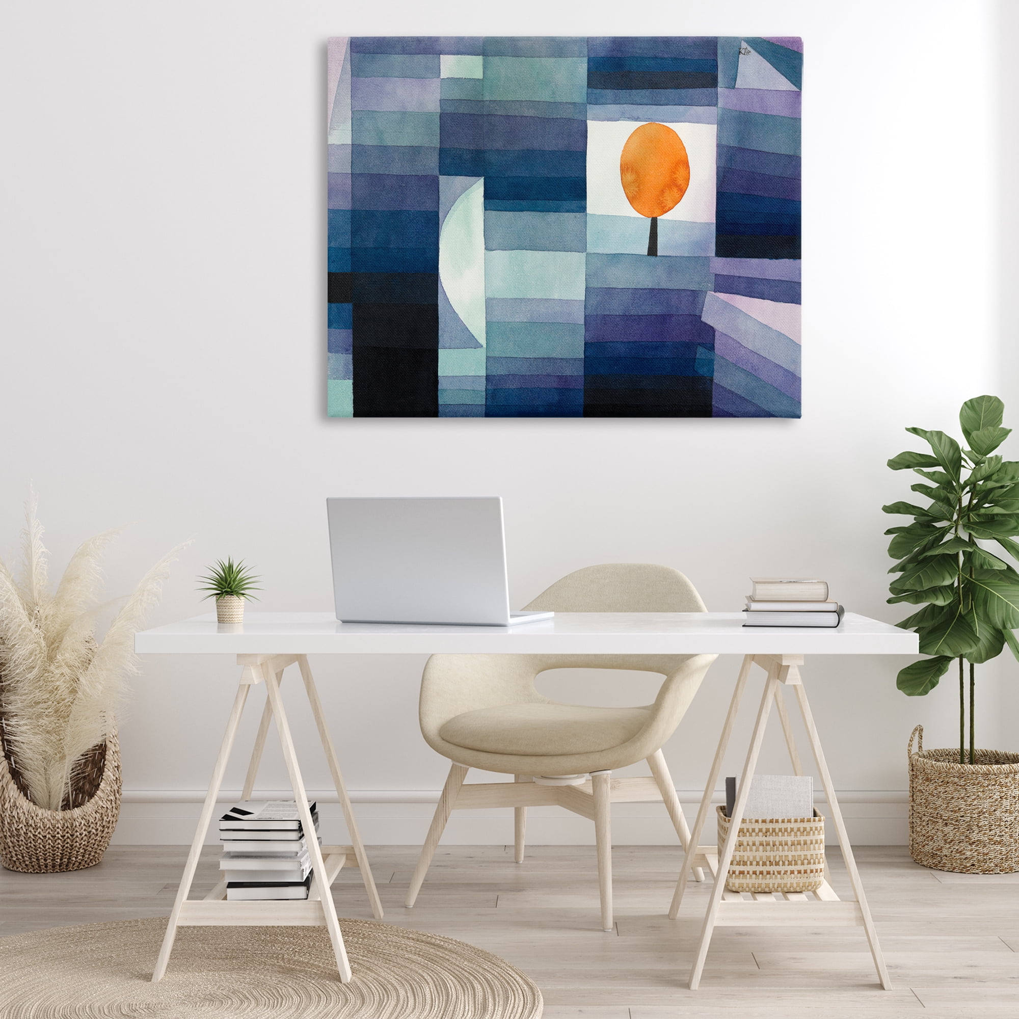 Stupell Industries Harbinger Of Autumn Classic Abstract Painting Wrapped Canvas Art Print Wall Art, 48 x 36