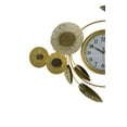 thumbnail image 4 of 37" Metal Gold Sunflower Wall Clock, 4 of 5
