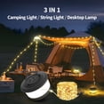 thumbnail image 3 of Guirnalda de luces para acampar Zocelight, 10 m, RGB, recargable por USB, 3 of 9