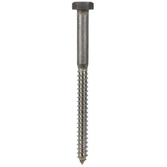 Hillman 832046 0.312 x 4 in. Hex Head Lag Bolt Stainless Steel