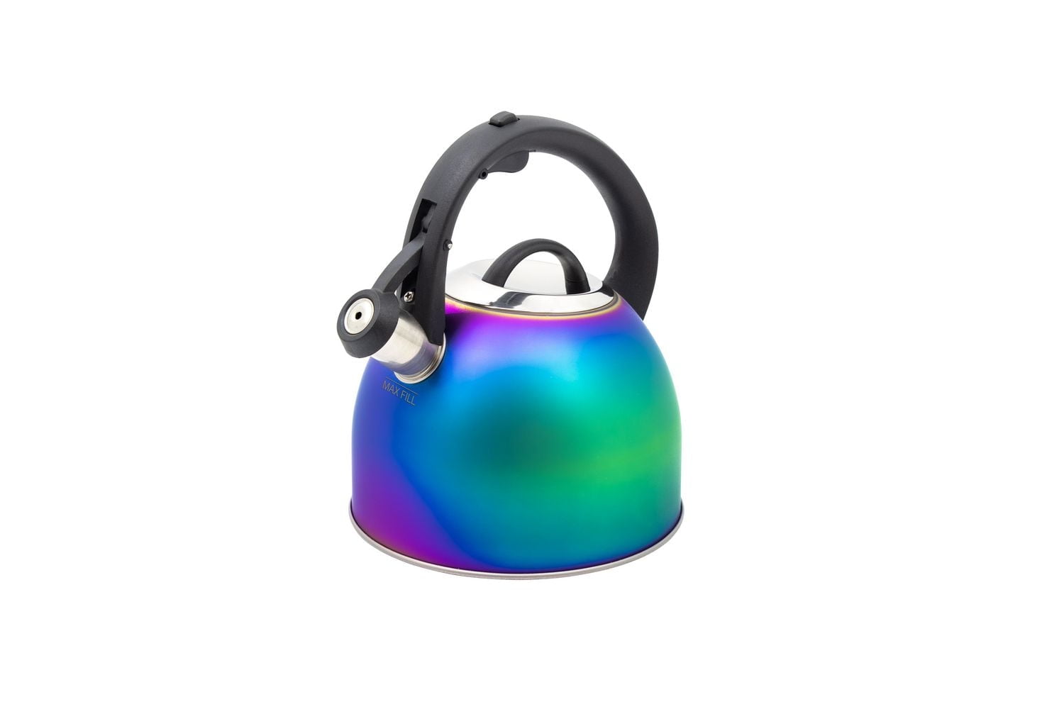 Kamenstein Iridescent-Plated Stainless Steel Tea Kettle