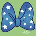 thumbnail image 2 of Girl's Mickey & Friends Minnie Mouse Starry Bow  Graphic Tee Green Apple X Large, 2 of 4