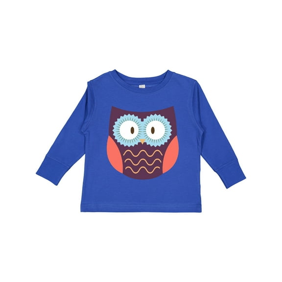 Inktastic Owl Boys or Girls Long Sleeve Toddler T-Shirt