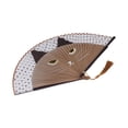 thumbnail image 3 of Folding Fan, Decorative Folding Fans Cat Pattern Attractive Decorative Handheld Foldable Elegant Style  for Gift for Promotional Items for Wedding, 3 of 8