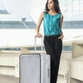 thumbnail image 4 of 1Pcs 18-30 Pouces Étui de Voyage Transparent en PVC Anti-Poussière Imperméable Housse de Valise Résistante à l'Usure A526 Pouces, 4 of 6