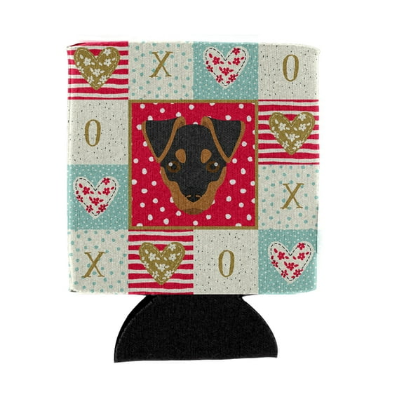 Carolines Treasures CK5211CC Japanese Terrier Love Can or Bottle Hugger Can Hugger multicolor