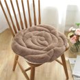 thumbnail image 4 of YAOMOBB Coussin de Siège Rond Chaud Épaissi Antidérapant en Forme de Rose, 4 of 6