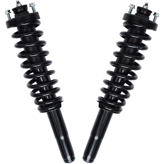 Detroit Axle - Front Struts for 1997-2001 Honda CR-V Complete 2 Struts w/Coil Spring 1998 1999 2000 Replacement Quick Install Ready Struts Assembly