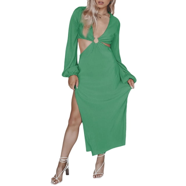 Txlixc Vestido largo de primavera y verano para mujeres Txlixc moda