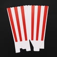 thumbnail image 3 of 12 Cinema Stripes Treat Party Small Candy Favour Popcorn Bags Boxes,red, 3 of 7