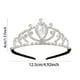 thumbnail image 2 of Diadema con perforaciones de agua para novias, bodas y celebraciones de 18 cumpleaños. Accesorio para el cabello., 2 of 5