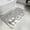 Gray, variant on Red Christmas Snowman Bathroom Rugs Non Slip Washable Bath Mat Absorbent Front Door Mat Xmas Tree Snowflake Merry Christmas Indoor Doormat for Kitchen Entryway Shower Decor Accessories 15.7"x23.6"