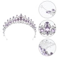 thumbnail image 2 of Miangastore Rhinestone Crown Zinc Alloy Bridal Style 1Pcs 6.3X6.3X2.0In, 2 of 8