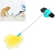 thumbnail image 1 of Cat Collar Toy, Cat Feather Collar Toys Cat Wand Toy Interactive Cat Toy Cat Teasing Wand Collar with Self Excited Neck Interactive Teaser for Indoor Cat Kittens Playing Exercise, 1 of 7