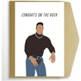 thumbnail image 1 of The Rock Engagement & Wedding Congratulations Card - Funny Dwayne Johnson Card, 1 of 6