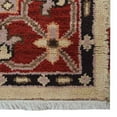 thumbnail image 3 of Rugsotic Carpets Hand Knotted Wool and Silk Area Rug, 6'x9', Rectangle, Gold Red, Oriental Handmade Low Pile Rug for Living Room Bedroom, 3 of 5