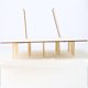 thumbnail image 5 of Donut Wall Pantalla Soporte reutilizable Natural Donuts Holder Niño Crecer el tema Tembra Decoraciones de tablero Adornos de madera AweSitey HA012238-00, 5 of 7