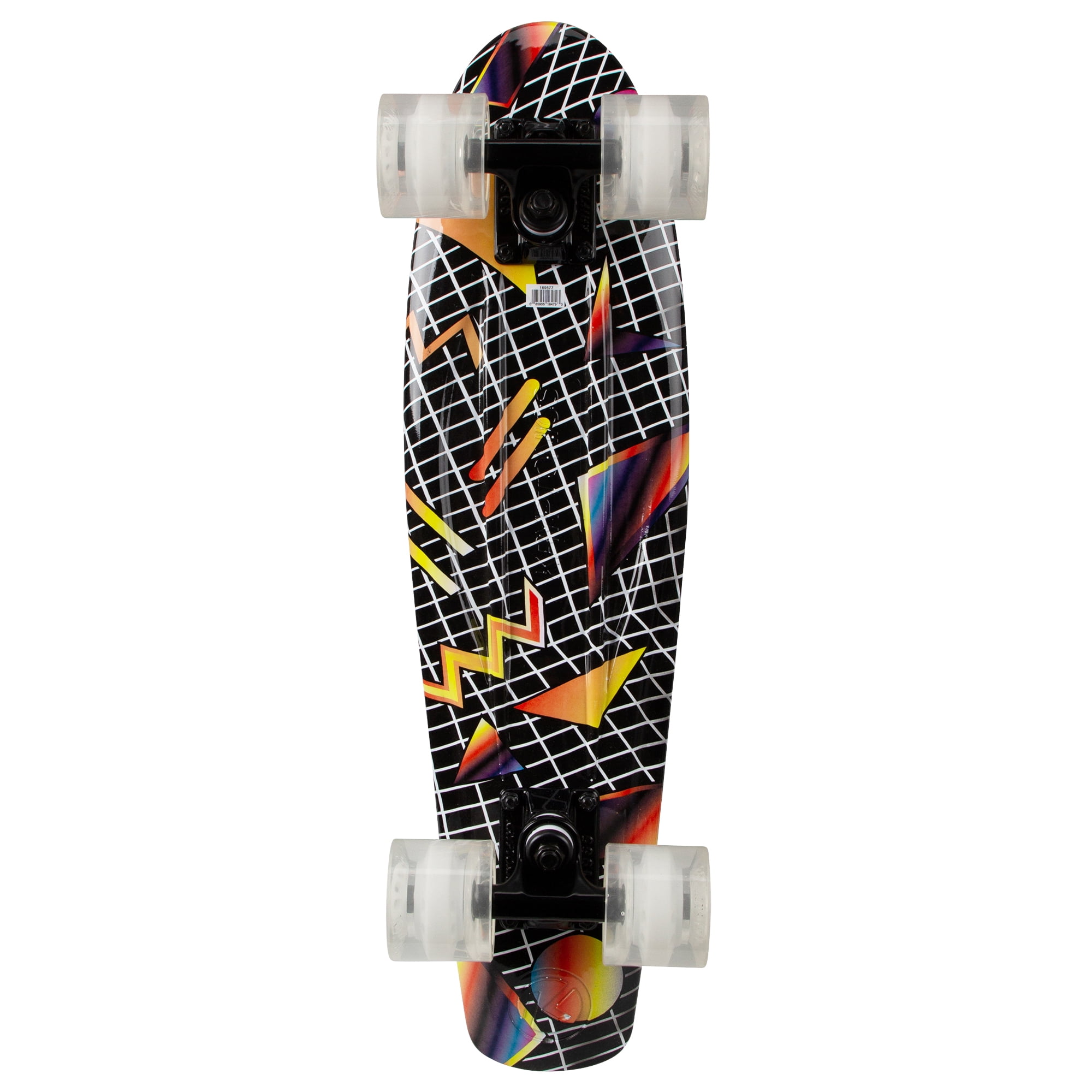 Kryptonics Original Torpedo Complete Skateboard (22.5" x 6"), Schweet