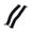 Black, variant on Providence Spillproof No Tie Curly Elastic Shoelaces Color: White