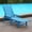 Blue, variant on CARZZI LIFE Lounge Chair Outdoor, Oversized Chaise Lounge Chair with 5 Positions, HDPE, Patio Lounge Chair with Wheels & Cup Holder for Pool, Deck, Poolside, White