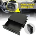 thumbnail image 2 of Universal Car Storage Box -38 Single Layer Auto Single Din Dash Radio Installation Pocket-Kit 177X50X120mm, 2 of 5