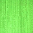 thumbnail image 1 of Ahgly Company Indoor Square Abstract Green Contemporary Area Rugs, 6' Square, 1 of 1