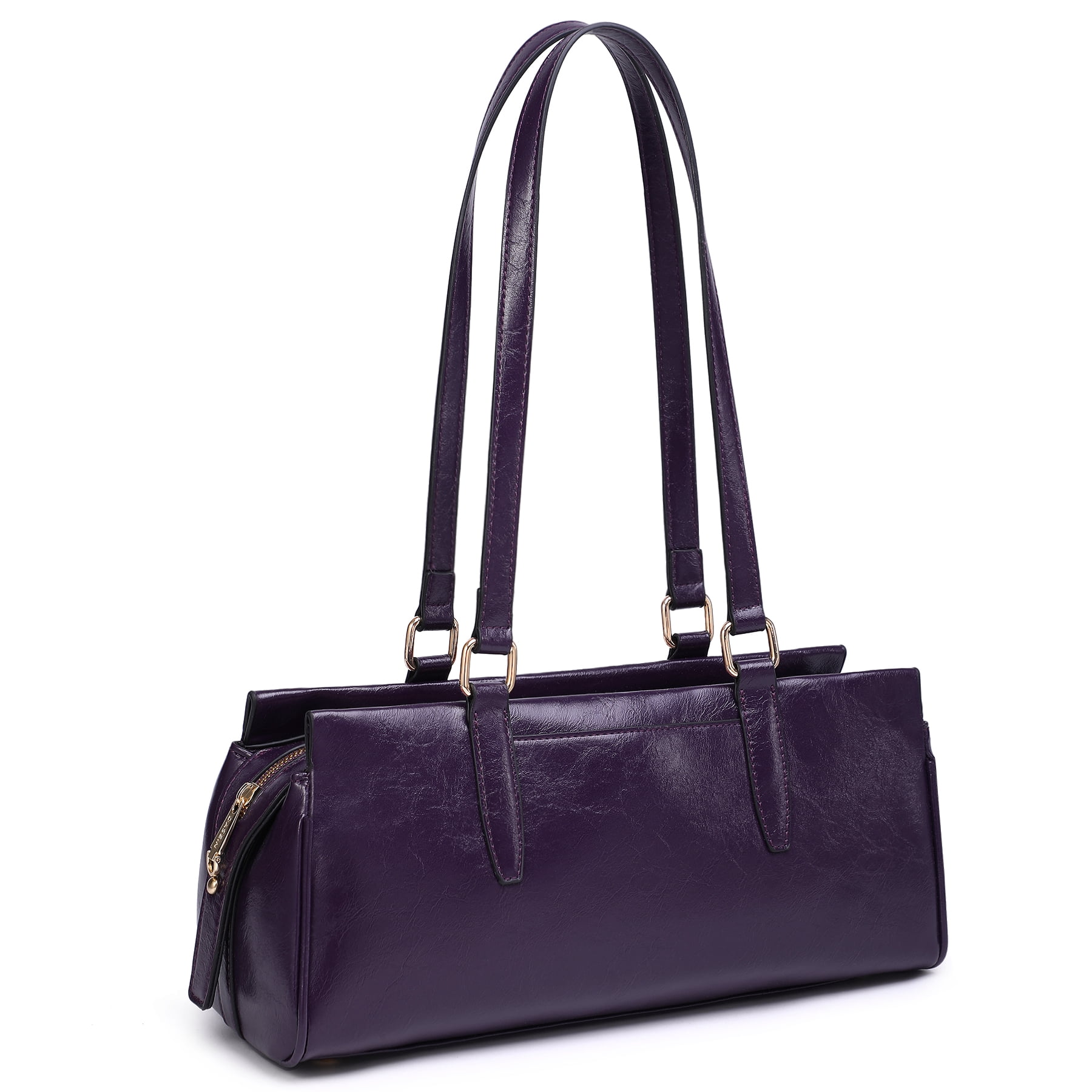 Dasein Hobo Bags for Women Soft Vegan Leather Shoulder Handbags Purses with 3 Compartments, Multi Pockets