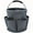 Gray, variant on Folding Basket with Handles: Portable Picnic Baskets, Outdoor Beach Baskets, Garden Picking Baskets, Gift Baskets, Collapsible Bathroom Storage Baskets