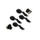 thumbnail image 4 of Tirantes de sujetador INSPIRE CHIC para mujeres, 2 pares, ancho de 10/12/15/18/20 mm, tirantes elásticos ajustables, color negro-puro-10 mm, 4 of 5
