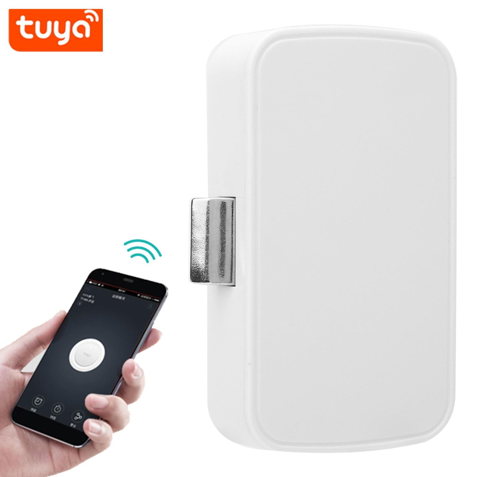 Yajisi Smart Bluetooth Drawer Lock – Concealed, No‑Keyhole, App‑Controlled, Battery‑Powered for Cabinets, Bookcases & Wardrobes