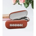 thumbnail image 4 of WIRESTER Durable Hard Clamshell Eyeglass Case with Microfiber Cloth - Football Pattern, 4 of 6