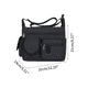 thumbnail image 2 of Mochila Bandolera Informal De Gran Capacidad Con Bolsillos, 2 of 3