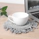 thumbnail image 1 of Posavasos De Tela, Posavasos De Ganchillo, Posavasos De Hilo De Lana Natural, Posavasos Tejido A Mano Para Cafetería Para El Hogar ANGGREK Otros, 1 of 8