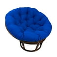 thumbnail image 3 of 23.6"x23.6" Patio Outdoor Hanging Basket Chair Cushions, Hanging Egg Chair Cushion for Hanging Beds, Garden Offices, Rocking Chairs Blue, 3 of 8