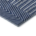thumbnail image 3 of Addison Rugs Mayfield Premium Machine Washable Transitional Geometric Navy Rectangle Rug, 8' x 10', 3 of 6
