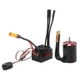 thumbnail image 1 of Motor sin escobillas ANGGREK ESC y Motor Combo a Prueba de Agua para Traxxas 1/10 RC, 1 of 8