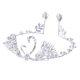 thumbnail image 1 of EeaseMX Adorno para tarta de cisne, corona para tarta de boda, diadema, suministros para fiesta (plateado), 1 of 7