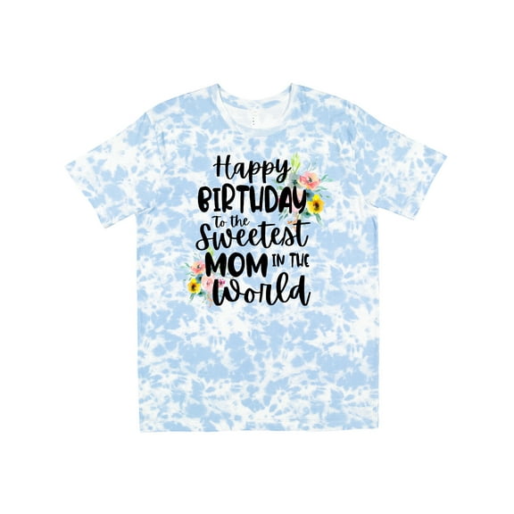 Inktastic Happy Birthday to the Sweetest Mom in the World T-Shirt
