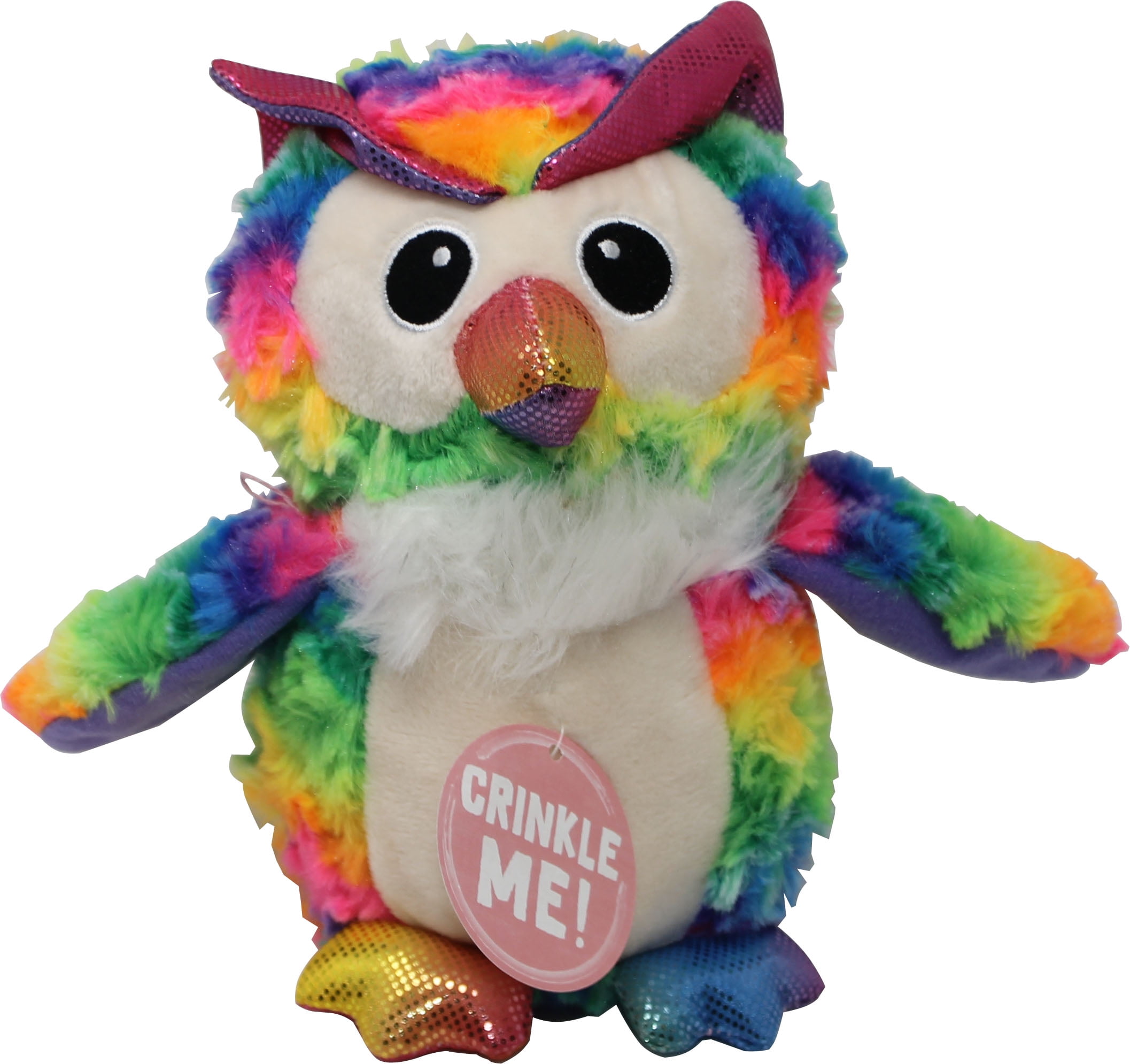 SnugaroozSnugz Hootie The Owl Rainbow 10 Inch