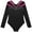 Hot Pink, variant on Big Girls V Neck Ballet Gymnastics Leotards Dance Bodysuits