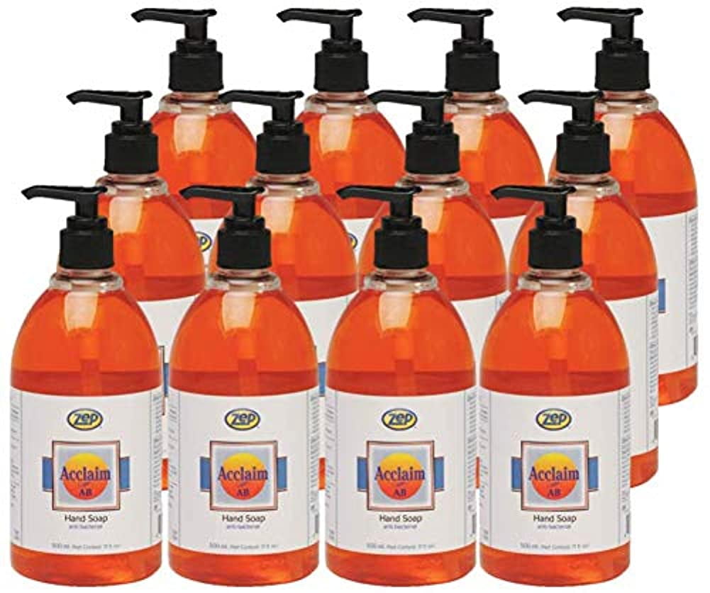 Zep Acclaim Liquid Antibacterial Liquid Hand Soap 16.9 Ounces 314916 (Case Of 12) Perfect