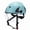 Aqua Blue, variant on Land Helmets ClimbPro Safety Helmet with Visor - EN 12492 Vented for Climbing & Heights – Durable & Lightweight Shell - Green/Clear Visor