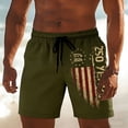 thumbnail image 2 of Letdown American Flag Print Cargo Shorts for Men Patriotic 1776-2026 Summer Shorts Casual Multi-Pocket Short Pants Comfy Outdoor Sports Stylish Bottoms Independence Day Father's Day, 2 of 5