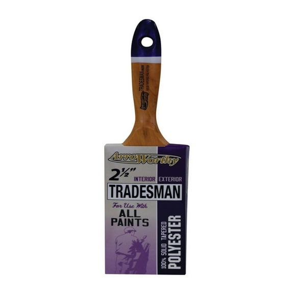 Arroworthy Tradesman 2-1/2 in. W Chiseled Paint Brush
