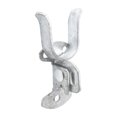 thumbnail image 3 of Plum Fittings Galvanized Pressed Steel Gate Fork Latch - 1-3/8" Fork, Wall Mount for Chain Link Fence Gate, 3 of 5