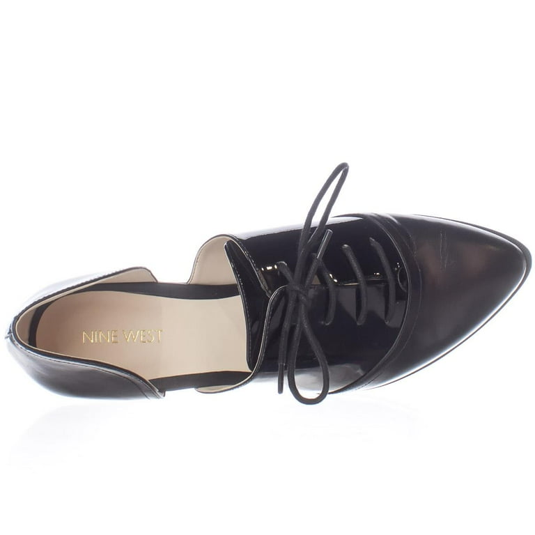 Womens Nine West Nevie Lace Up D'Orsay Oxfords - Black/Black - Walmart.com Womens Nine West Nevie Lace Up D'Orsay Oxfords - Black/Black - Walmart.com