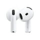 thumbnail image 1 of Apple AirPods 4 Wireless Earbuds, Bluetooth Headphones, with Active Noise Cancellation, Adaptive Audio, Transparency Mode, Personalized Spatial Audio, USB-C Charging Case, Wireless Charging, H2 Chip, 1 of 5
