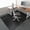 Black (for Carpet)-60"x46" (for carpet), variant on Clear Chair Mat  50" X 65" Large Office For Hard Floor Vinyl Gaming Chairs Slip Resistant Protector Rolling Computer Desk Hardwood